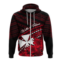 Wallis et Futuna Custom Hoodie Tapa Hibiscus Vibes LT7 - Polynesian Pride