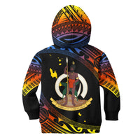 Vanuatu Proud To Be A Ni-Van - Polynesian Pattern KID Hoodie - Tafea Province LT7 - Polynesian Pride
