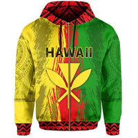 Personalized Hawaii Polynesian Kanaka Unisex Hoodie Zip - Polynesian Pride