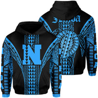 Nihoa Island Polynesian Hoodie Comely Style Unisex Blue - Polynesian Pride