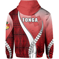 Tonga Rugby Hoodie Confident Polynesian - Polynesian Pride