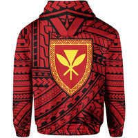 Polynesian Kanaka Maoli Protect Mauna Kea Hawaii Zip Hoodie Quarter Style - Polynesian Pride