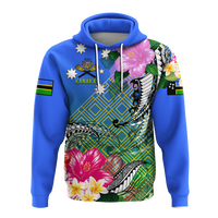 South Sea Islanders Kanakas Hibiscus Polynesia Hoodie LT2 - Polynesian Pride