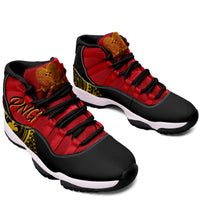 Papua New Guinea Sneaker J.11 PNG Bird - of - paradise Special Ver. LT7 - Polynesian Pride