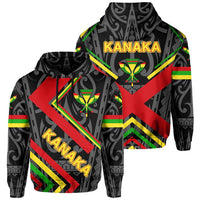 Hawaii Kanaka Polynesian Hoodie Unisex Black - Polynesian Pride