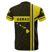 Kanaka Polynesian T Shirt Yellow Morale Style - Polynesian Pride
