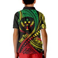 Custom Kosrae Polo Shirt Federated States of Micronesia Reggae Wave Style LT9 - Polynesian Pride