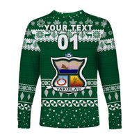 (Custom Personalised) Takuilau College Christmas Long Sleeve Shirt Simple Style LT8 - Polynesian Pride