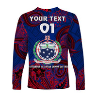 (Custom Personalised) Samoa FAST Party Long Sleeve Shirt Unique Style - NO.2 LT8 - Polynesian Pride