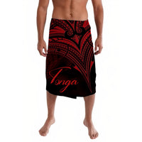 Tonga Lavalava Red Color Cross Style LT8 - Polynesian Pride