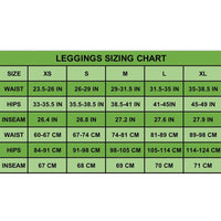 Tuvalu Flag Leggings (Yellow) A02 - Polynesian Pride