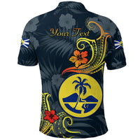 Custom Lord Howe Island Polo Shirt Unique Polynesian Gradient Vibes LT8 - Polynesian Pride