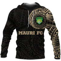 MAURI FC Hoodie Polynesian Tattoo LT4 Unisex Black - Polynesian Pride