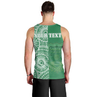 (Custom Personalised) Tonga Saineha High School Men Tank Top Tongan Ngatu Pattern LT14 - Polynesian Pride