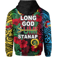 Vanuatu Torba and Hibiscus Hoodie LT6 - Polynesian Pride
