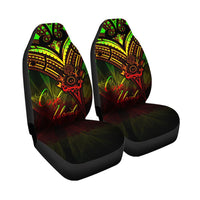 Cook Islands Car Seat Cover - Cross Style Reggae Color - Polynesian Pride