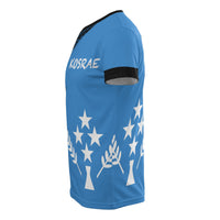 Kosrae Pattern All Over T Shirt Kosrae Flag Polynesian Tattoo - Polynesian Pride