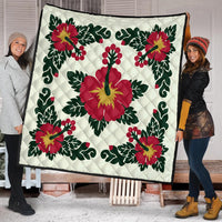 Hawaii Quilt - Hibiscus Quilting Premium Quilt - AH - Polynesian Pride