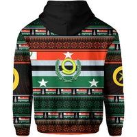 Penama Province Zip Hoodie of Vanuatu Christmas LT6 - Polynesian Pride