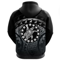 Cook Islands Turtle Zip Hoodie (Gray) - Polynesian Pride