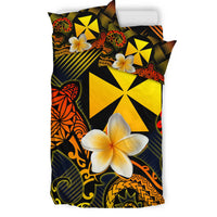Wallis and futuna Polynesian Bedding Set - Lauhala Turtle Plumeria Tropical - Polynesian Pride