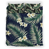 Hawaii Polynesian Bedding Set - Hawaii Plumeria Flower Sleeves - Polynesian Pride