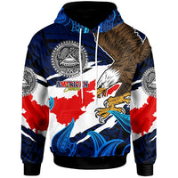 American Samoa Hoodie Custom Happy Independence Day Samoa with Polynesian Culture LT10 Black - Polynesian Pride