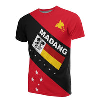 Papua New Guinea T Shirt PNG FLag Madang Province Flag Unisex Red - Polynesian Pride