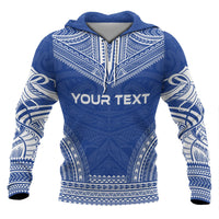 Marshall Islands Polynesian Chief Custom Hoodie Flag Version - Polynesian Pride