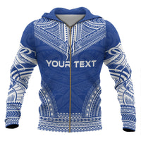 Marshall Islands Polynesian Chief Custom Zip up Hoodie Flag Version - Polynesian Pride