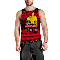 Papua New Guinea Christmas Men's Tank Top LT6 - Polynesian Pride
