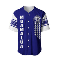 (Personalised) Hawaii Baseball Jersey - Moanalua High Custom Your Class Baseball Jersey Shirt AH - Polynesian Pride