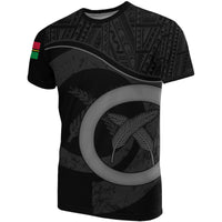 Vanuatu T Shirt Vanuatuan Flag Black A02 Unisex Black - Polynesian Pride