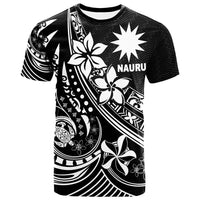 Nauru T Shirt The Flow Of The Ocean Unisex Black - Polynesian Pride