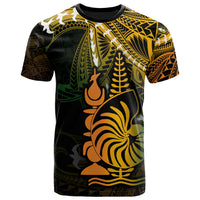 New Caledonia T Shirt Life Style Unisex Black - Polynesian Pride