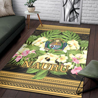 Nauru Area Rug - Polynesian Gold Patterns Collection - Polynesian Pride