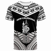 New Caledonia T Shirt Tribal Pattern Cool Style White Color Unisex White - Polynesian Pride