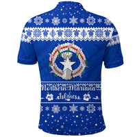 Northern Mariana Islands Christmas Polo Shirt Simple Style LT8 - Polynesian Pride