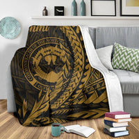 Northern Mariana Islands Premium Blanket - Wings style - Polynesian Pride