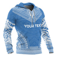 Northern Mariana Island Polynesian Chief Custom Hoodie Flag Version - Polynesian Pride
