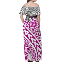 Hawaiian Traditional Polynesian Tribal Tattoo Retro Matching Dress and Hawaiian Shirt Pink LT9 - Polynesian Pride