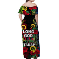 Malampa Vanuatu Matching Hawaiian Shirt and Dress with Hibiscus LT6 - Polynesian Pride