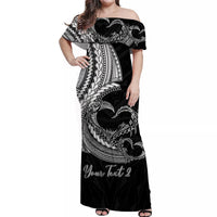 Custom Outfit For Couple Polynesian Valentine Matching Dress and Hawaiian Shirt Heart Tattoo White Style LT6 - Polynesian Pride