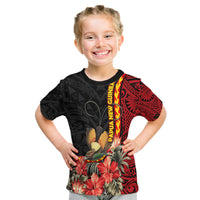 Custom Papua New Guinea T Shirt Unique Bird With Tropical Vintage Plant LT9 - Polynesian Pride