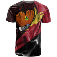 Papua New Guinea T Shirt Mount Hagen PNG Flag Of Silk Style - Polynesian Pride