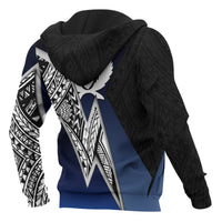 Pohnpei Micronesian Hoodie White Lighting Piece - Polynesian Pride