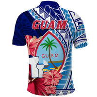 Guam Chamorro Polo Shirt Happy Liberation Day Latte Stone LT13 - Polynesian Pride