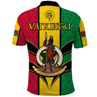 Custom Vanuatu Polo Shirt Pig Tusk Polynesian LT13 - Polynesian Pride