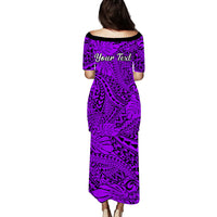 (Custom Personalised) Hawaii Puletasi Dress Polynesian Tribal Art Ver.03 LT14 - Polynesian Pride
