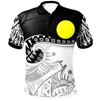 Palau Custom Polo Shirt Dynamic Sport Style Unisex Black - Polynesian Pride